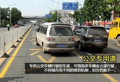 看清信號(hào)燈、標(biāo)牌與標(biāo)線