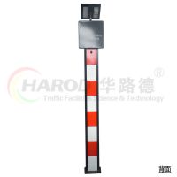 太陽能警示柱-背面
