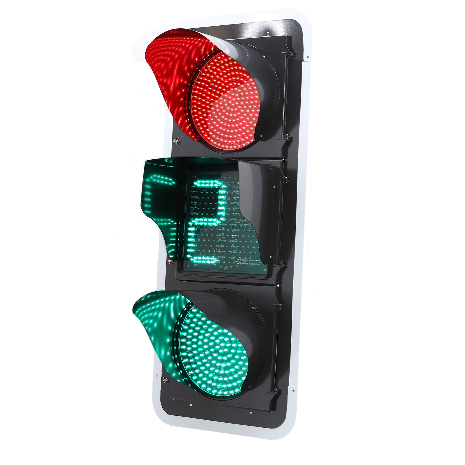 紅綠滿盤中間黃滿盤帶雙排雙色數(shù)顯燈-6