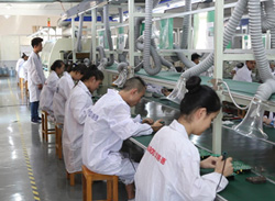 華路德電子車間