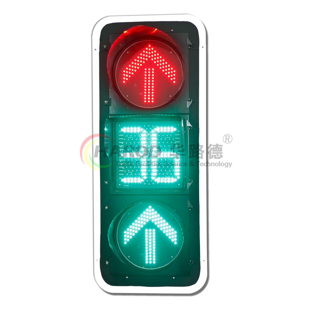 直行箭頭帶雙8倒計(jì)時(shí)交通信號(hào)燈